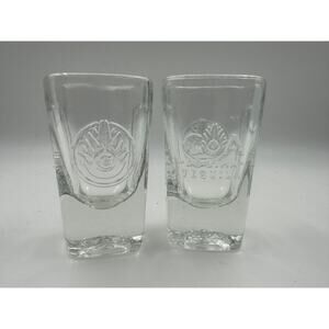 COA DE JIMA Tequila Set 2 Logo Shot Glasses